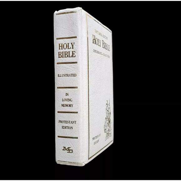 MEMORIAL EDITION HOLY BIBLE ILLUSTRATED NEW AMERICAN BIBLE, COPYRIGHT 1971 - Picture 3 of 11